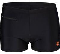 ARENA Herren Zip Kastenbadehose schwarz 5