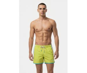 Arena Men's Team Stripe Beach Short Soft Green-water-white Größe: XXL | Badehosen Outlet | Herren | Grün