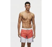 Arena Men's Team Stripe Bermuda Panel White-calypso Coral-bl Größe: XXL | Badehosen Outlet | Herren | Weiß