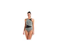 Arena Damen Badeanzug MESH ANGLE SWIMSUIT VENT B 010191-600 38 Sage