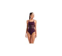 arena mesh equals badeanzug fur damen in bordeauxrot 40 FR