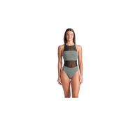 arena mesh panels rucken wind grun damen badeanzug 36 FR