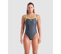 Arena Monogram Challenge Back Damen Schwimmanzug, grün 36