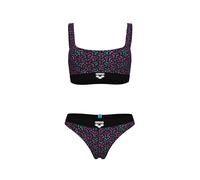 Arena MONOGRAM ELASTIC BIKINI Damen XL BLACK MULTI