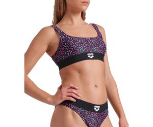 Arena Monogram Elastic lette Damen Bikini, multicolor S