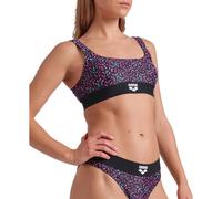 Arena Monogram Elastic lette Damen Bikini, multicolor XL