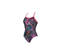 arena mountains texture light drop back einteiliger badeanzug rosa mehrfarbig 34 FR