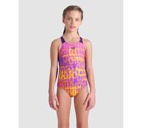 Arena Multi Colours V Back Mädchen Schwimmanzug, multicolor 164