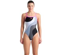 Arena Multi Slices Lightdrop Back Damen Schwimmanzug, schwarz 42