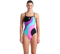 Arena Multi Slices Lightdrop Back Damen Schwimmanzug, schwarz 46