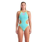 Arena One Biglogo Swimsuit Blau FR 36 Frau