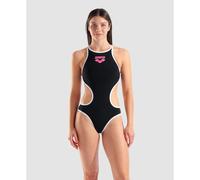 Arena ONE Biglogo ONE Piece Damen Schwimmanzug, schwarz 40