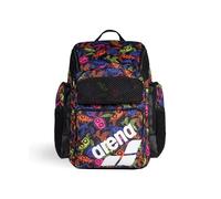 Arena One Go Rucksack für Schwimmer, Athleten, Sport, Fitnessstudio, Multisport, Tagesrucksack, große Größe, Trainingsausrüstung, Schwimmtasche für Damen und Herren, 45 Liter, Arena Meeresschildkröten