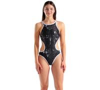 Arena One Lacquer One Piece Damen Schwimmanzug, schwarz 42