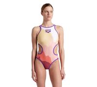 ARENA One Morning Light Damen-Badeanzug, Tech-Rücken, einteilig, MaxLife Pool-Trainingsanzug, Damen-Badeanzug