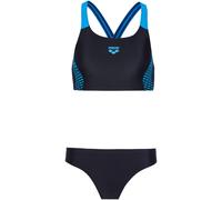 Arena - Women's Openings Bikini Energy Back - Bikini, Gr. M 42, schwarz (Black/Turquoise)
