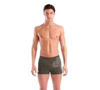 Arena - Kikko Graphic Swim Short - Badehose, Gr. XL 8, oliv (DarkSage/White)