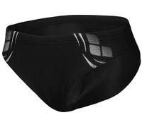 Arena Performance Poseidonia Briefs Boys Black/White 140 cm