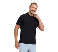Arena Poloshirt Solid Cotton Piquet Black-asphalt Größe: S | Sportshirts Outlet | Herren | Schwarz