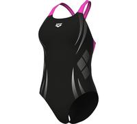 Arena - Poseidonia Swim Pro Back Bustier Badeanzug Damen schwarz 42
