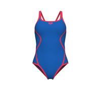 ARENA Pro_File - Damen Badeanzug - Blau/Orange - 38