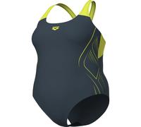 Arena Reflecting Plus Damen Schwimmanzug, grau 48-50