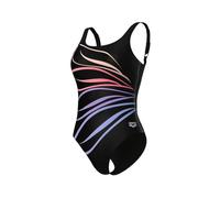 Arena Swimwear Damen Badeanzug Susanna Shapewear B-Cup U-Back Schwarz Größe 48