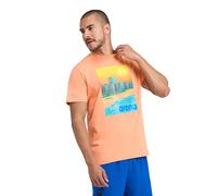 Arena Shirt in Apricot - Größe L | Herren Plussize