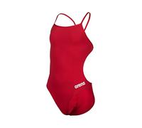 Arena Mädchen Badeanzug TEAM SWIMSUIT CHALLENGE SOLID 004765-450 152 Red-White