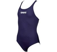 Arena Solid Swim Pro Junior Badeanzug Marineblau 28