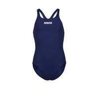 arena Solid Swim Pro Team Einteiliger Badeanzug für Mädchen, Schnelltrocknender Badeanzug, Sportliche Badebekleidung aus arena MaxLife Eco-Gewebe mit Maximaler Chlorbeständigkeit und 50+ UV-Schutz