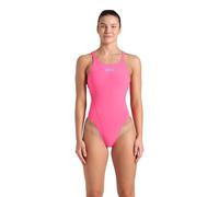 ARENA Solid Swim Tech Team Damen-Badeanzug, Schnelltrocknender, Sportlicher Schwimmanzug aus MaxLife Eco-Gewebe mit Maximaler Chlorbeständigkeit und UPF 50+ UV-Schutz
