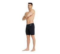 Arena Herren-Jammer Team Swim Jammer Solid – schnelltrocknend, MaxLife Eco, UPF 50+ – Gr. XS Schwarz