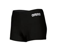 Arena Badehose Team Solid Jungen - MaxLife Eco, UV 50+, chlorbeständig - 164 Schwarz-Weiß