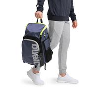 ARENA Spiky III 35 Sportrucksack, Pool-, Turnhallen-, Meer- und Freizeittasche, Schwimmbadtasche aus Wasserabweisendem Stoff mit Gepolsterten Schultergurten, Schulrucksack, 35 Liter