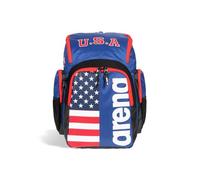 ARENA Spiky III Rucksack 35, Reise-, Sport-, Fitnessstudio-Rucksack für Damen und Herren, Trainingsausrüstung, Tasche für Schwimmer, 35 Liter, US-Team