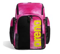 Arena Spiky III Rucksack 45, Schwimmen, Athlet, Sport, Fitnessstudio, große Trainingsausrüstung, Schwimmtasche für Damen und Herren, 45 Liter, Shocking Pink/Mehrfarbig