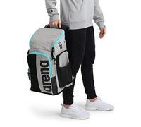 ARENA Spiky III Schwimm Rucksack 45, Freizeit- und Sportrucksack aus Wasserabweisendem Material, Gepolsterte Schulterpartie, Schulrucksack, 45 Liter