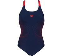Arena Spiral Vision Swim PRO Back ONE Piece B Damen Schwimmanzug, blau 34