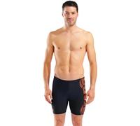 Arena Swim Mid Jammer Graphic Herren Tights, schwarz 6