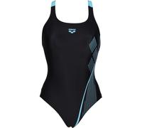Arena Swim PRO Back Graphic Damen Schwimmanzug, schwarz 38