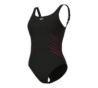 Arena Damen Shapewear Women's Isa C-Cup Ladies Tummy Control Shaping Bathing Swimsuit Badeanzug, Schwarz/Feenrose, 44