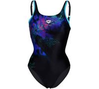 Arena SWIMSUIT U BACK PLACEM Damen 38 BLACK-MARTINICA-MULT