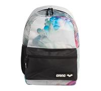 Arena Team 30 Rucksack Unisex Pool Tasche für Damen und Herren Gym Training Ausrüstung Tasche für Schwimmer, 30 Liter, weiße Airbrush