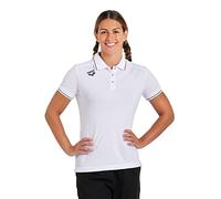 arena Team Poloshirt Damen Baumwolle Einfarbig XS WHITE