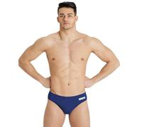 arena Team Badehose Slip Herren Einfarbig 5 NAVY-WHITE