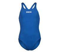 Arena Badeanzug Mädchen Swim Pro Solid – MaxLife Eco, chlorbeständig, UV-Schutz 50+ – Blau Gr.116