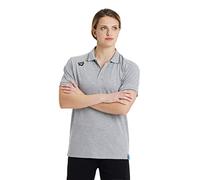 ARENA Team Unisex-Poloshirt Aus Baumwolle Solid Polo Shirt Medium Grey Heather M