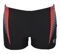 Arena Threefold Kastenbadehose Herren in black-black-anguria, Größe 4