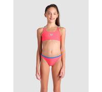 Arena Two Pieces Solid Mädchen Bikini, rot 128